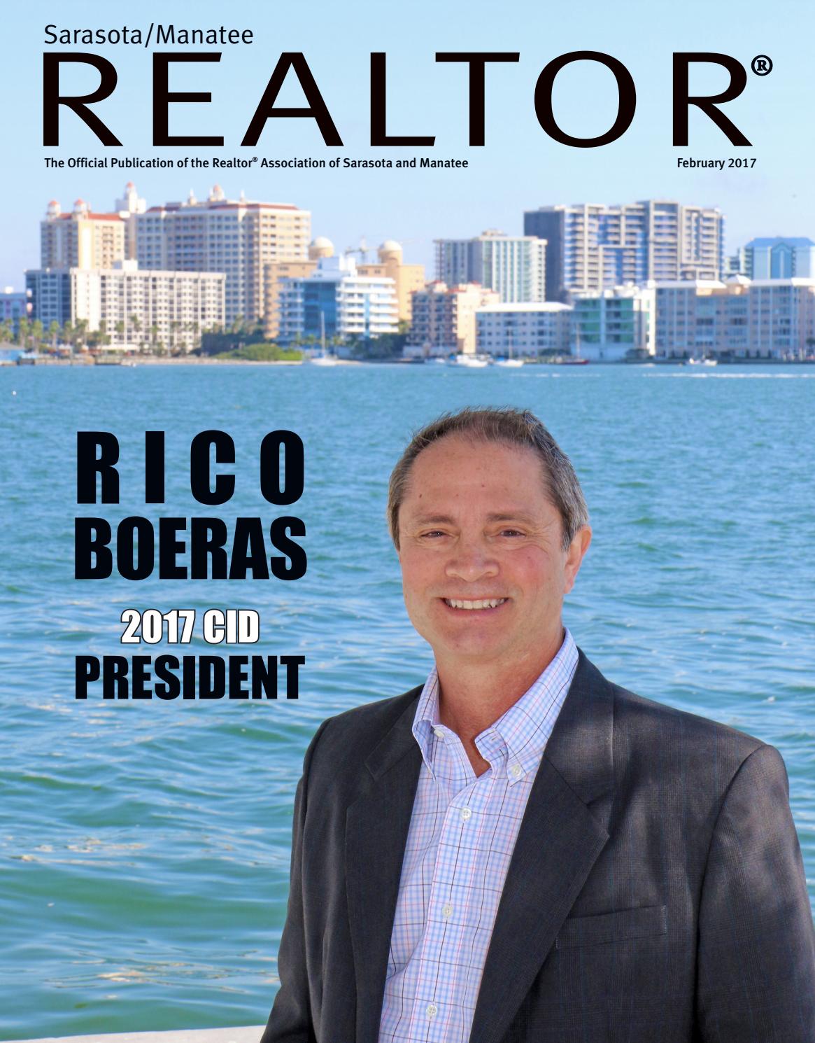 Sarasota / Manatee Realtor Magazine - RASM - February 2017 Issue by