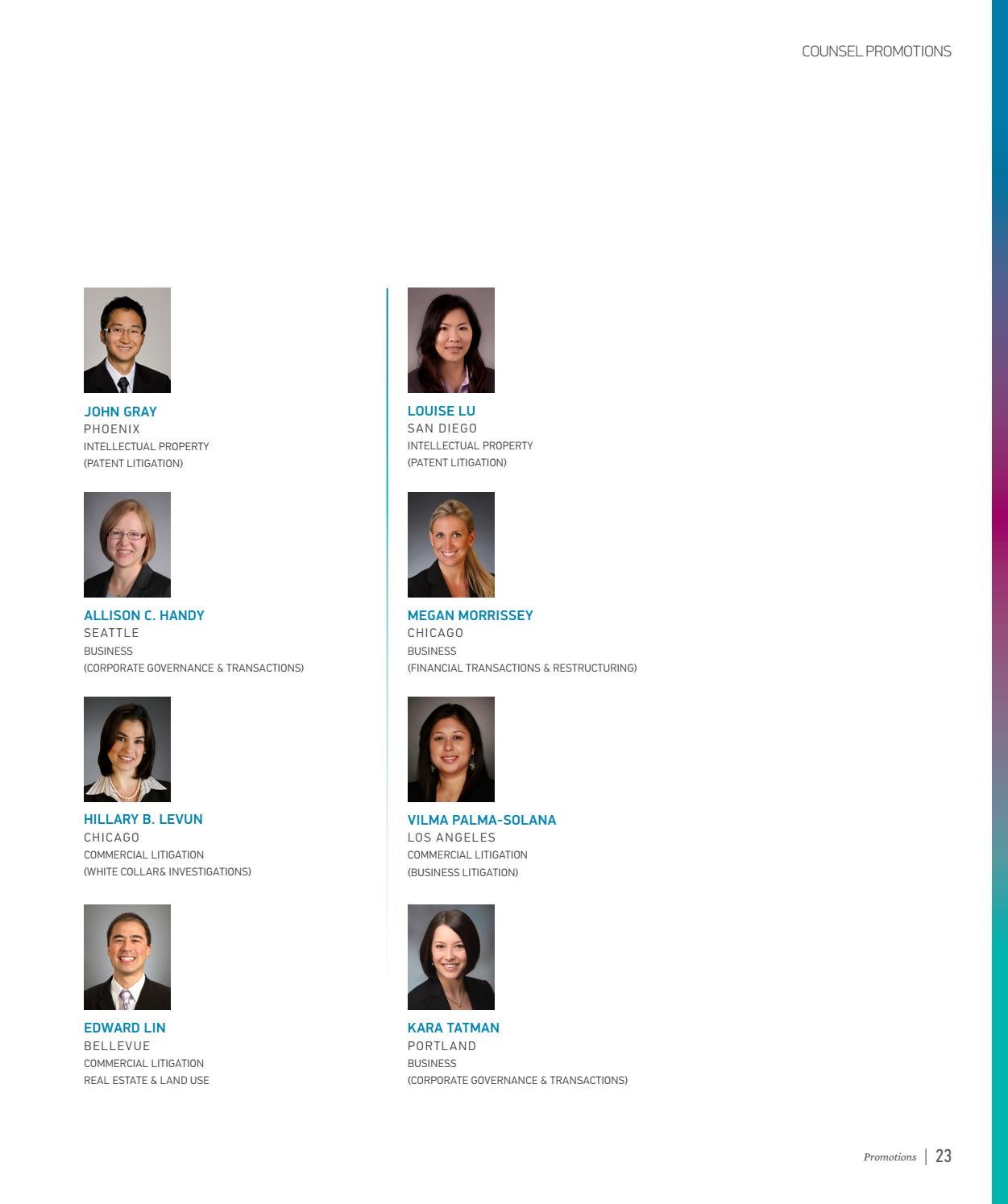 15 Perkins Coie Diversity Year In Review By Perkins Coie Issuu