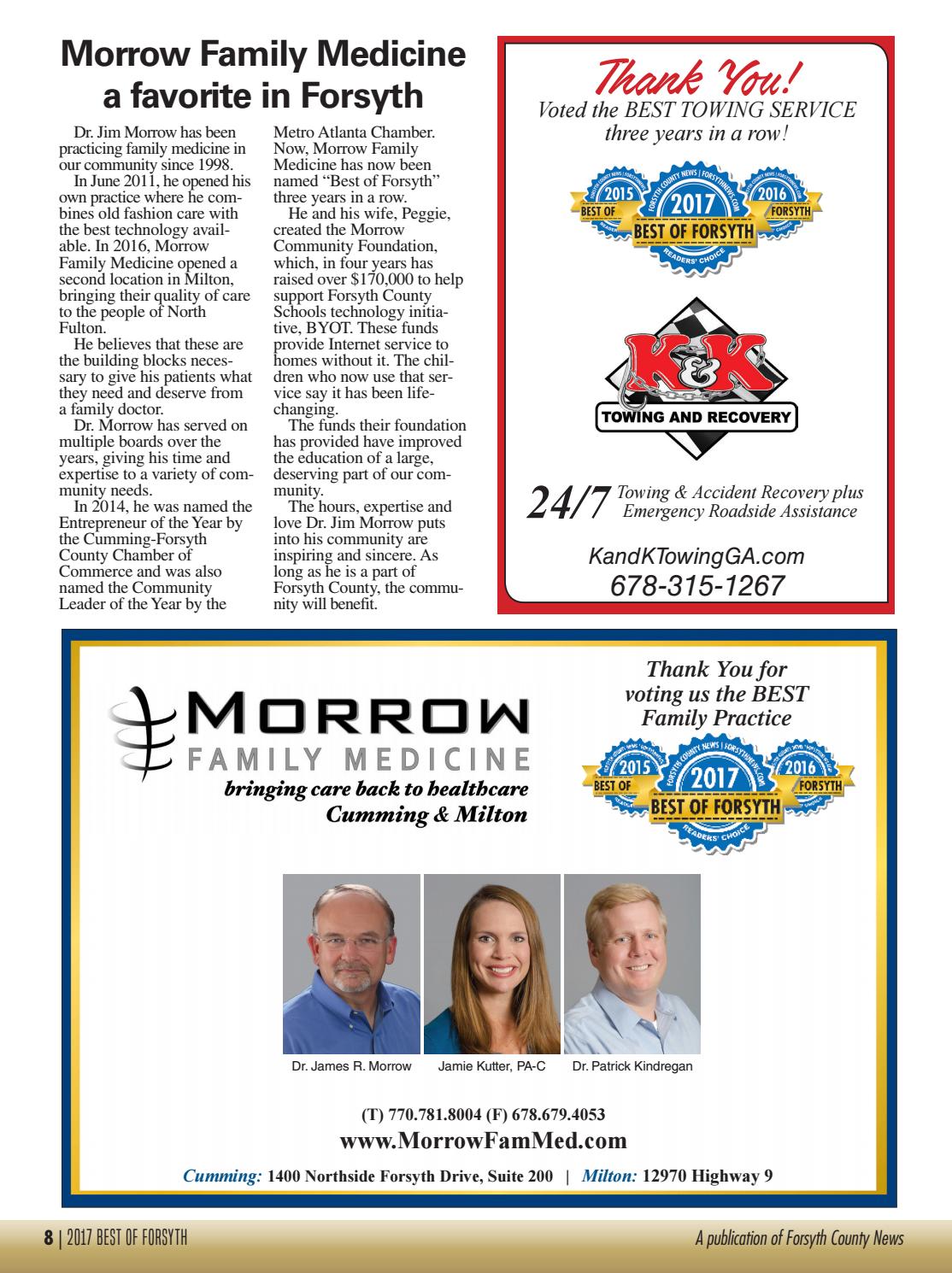 2017 Best Of Forsyth by Forsyth County News Issuu