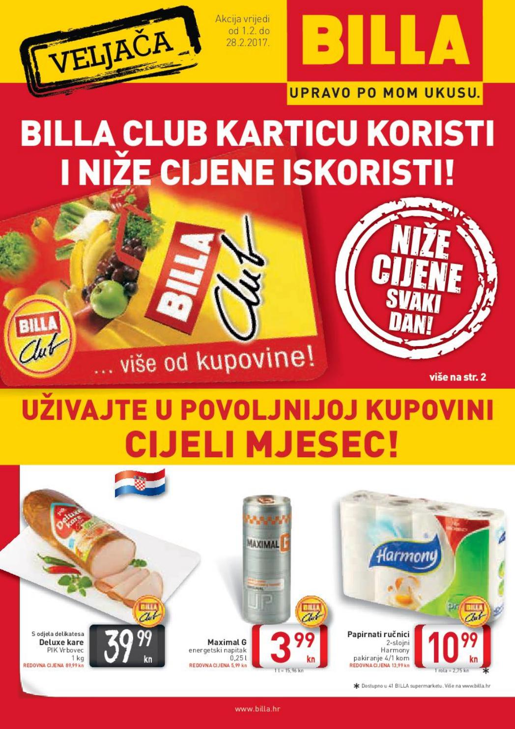 Billa katalog club kartica veljača 2017 by Catalog.hr Issuu