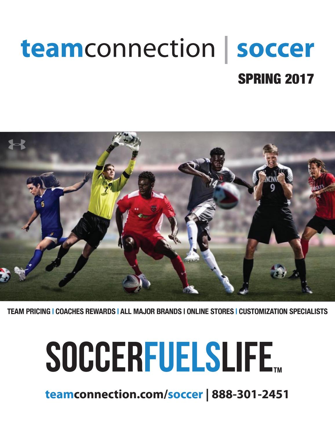 2017 soccer catalog final by Team Connection Issuu