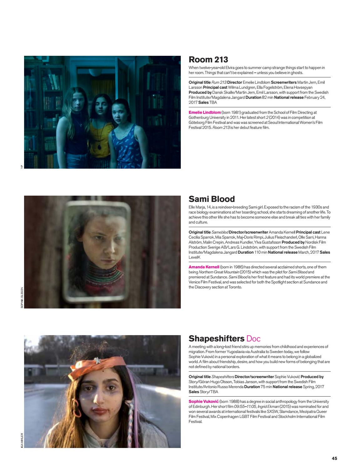 Swedish film 1 2017 by The Swedish Film Institute Issuu