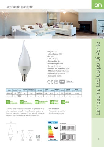 Kon.El.Co. S.p.a. 灯饰目录 · Catalogo LED 2017 - Lampadine Classiche 第 3 页