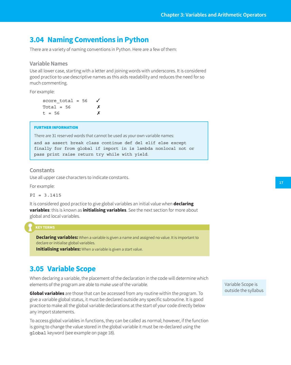 Preview Cambridge IGCSE Computer Science Programming Book for Python by ...