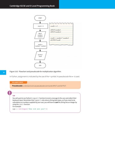 Preview Cambridge IGCSE Computer Science Programming Book for Python by ...