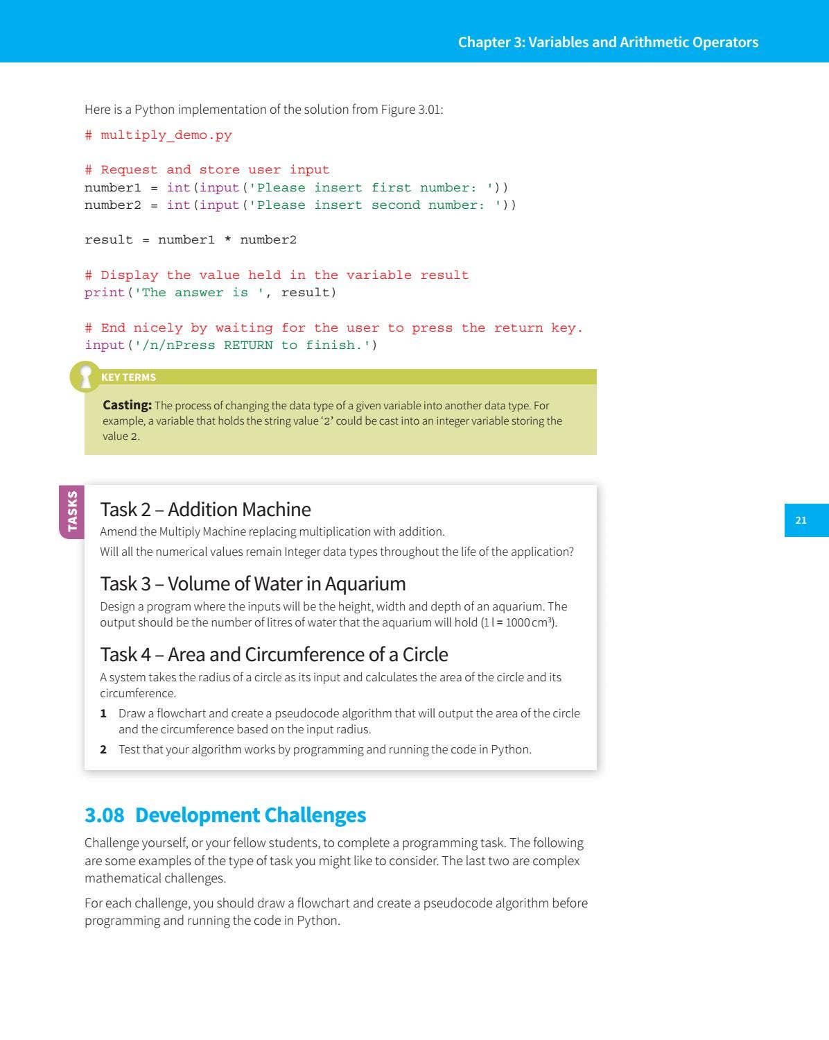 Preview Cambridge IGCSE Computer Science Programming Book for Python by ...