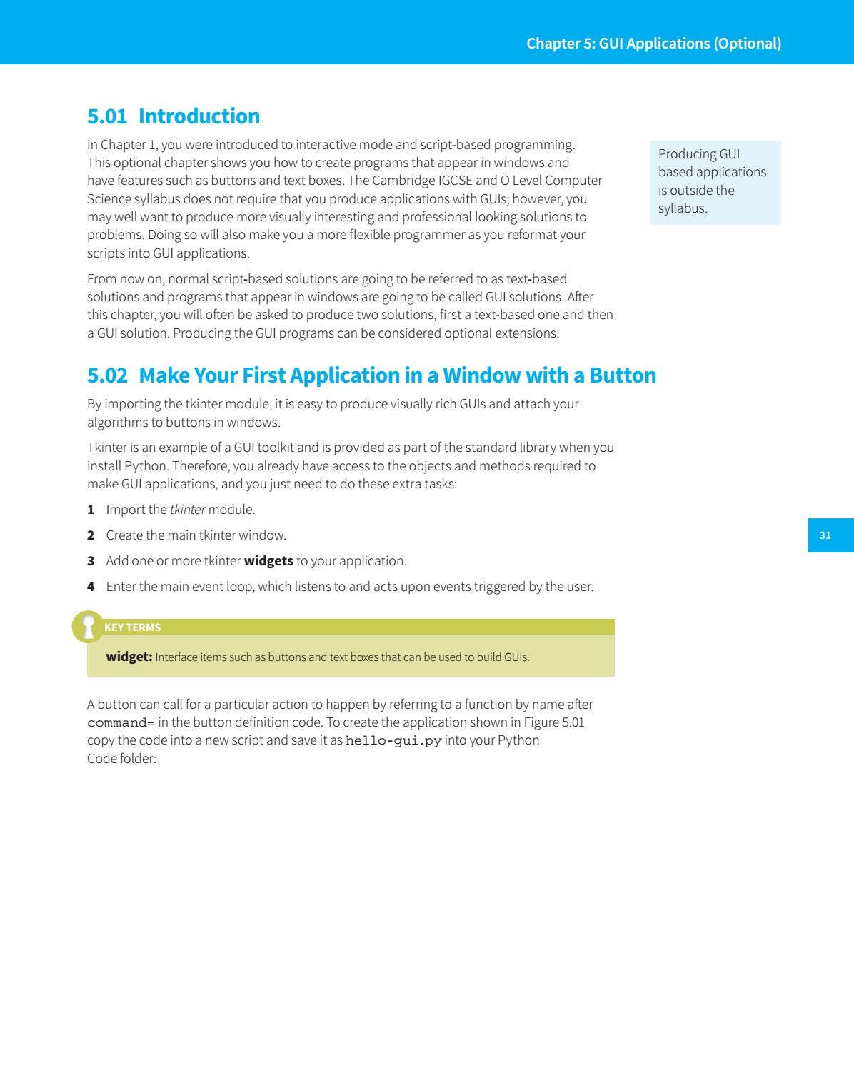 Preview Cambridge IGCSE Computer Science Programming Book for Python by ...