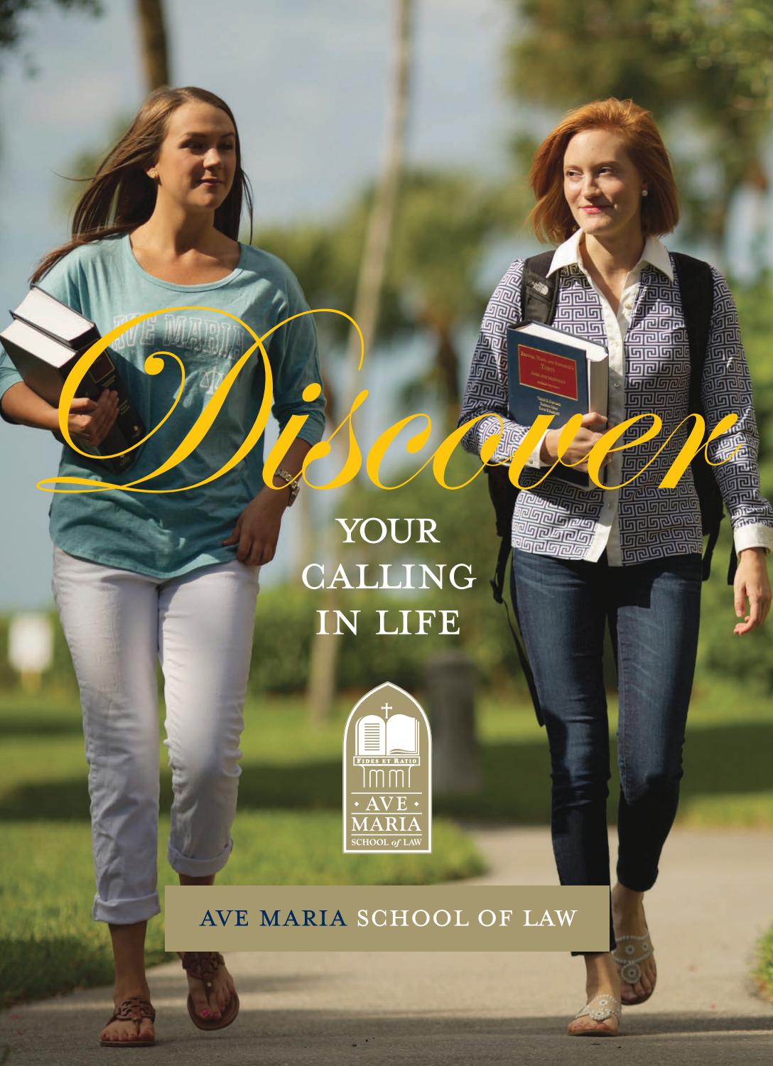 Ave Maria School of Law Viewbook 2016 by Ave Maria Law Issuu