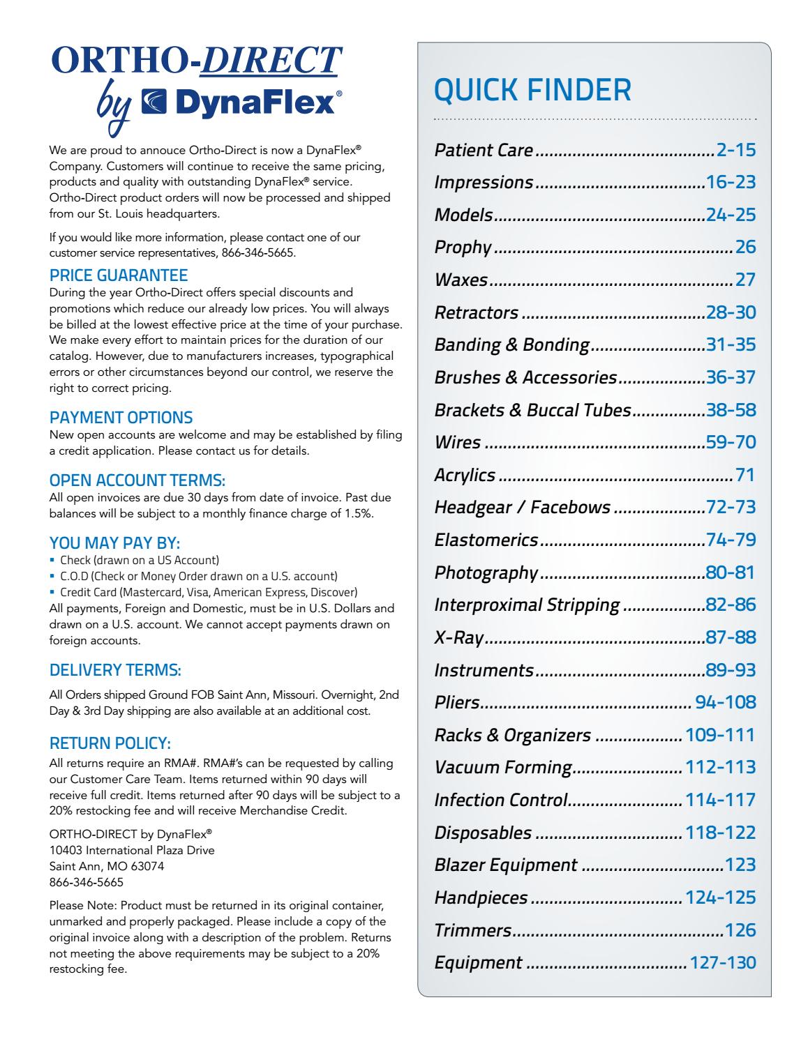 2017 OrthoDirect Catalog by DynaFlex Issuu