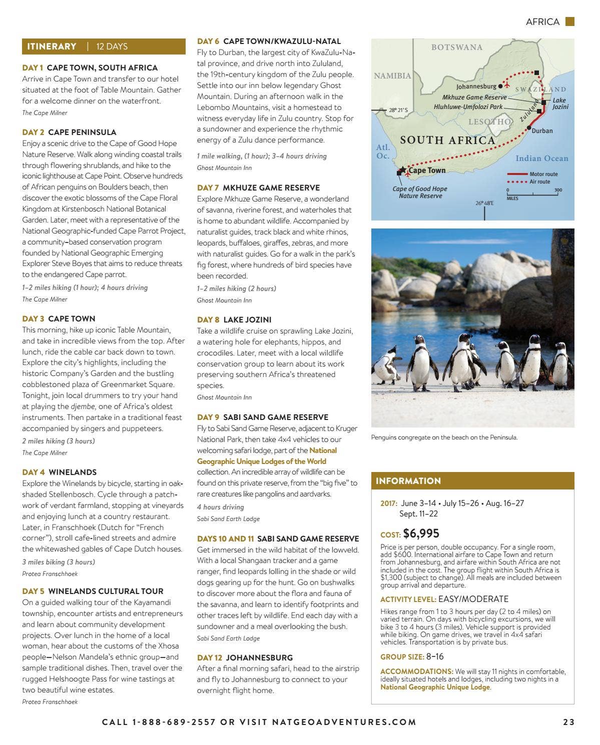 2017 National Geographic Active Adventures by National Geographic ...