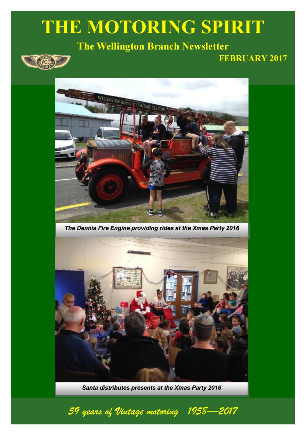 Wellington VCC February 2017 by Vintage Car Club of New Zealand Issuu