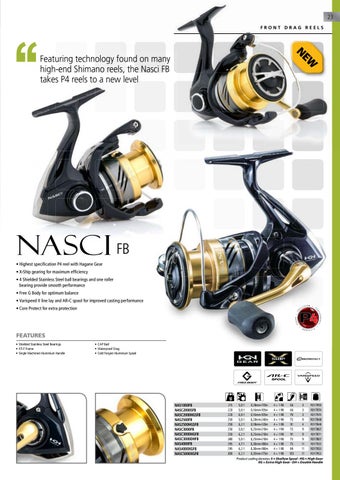 shimano reel catalogue