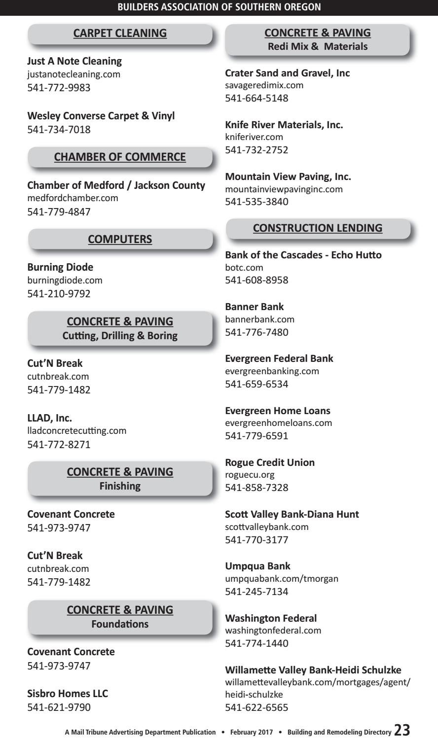 2017 Building And Remodeling Directory By Rosebud Media Issuu