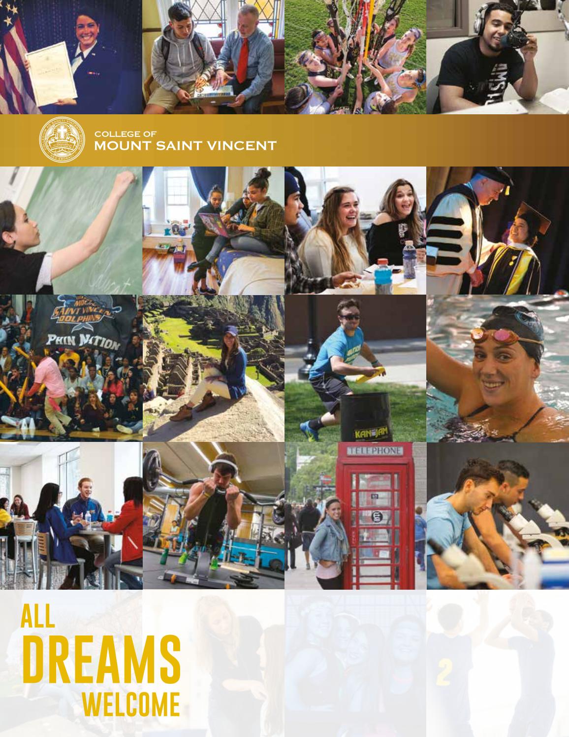 CMSV Viewbook 2017 by College of Mount Saint Vincent Issuu