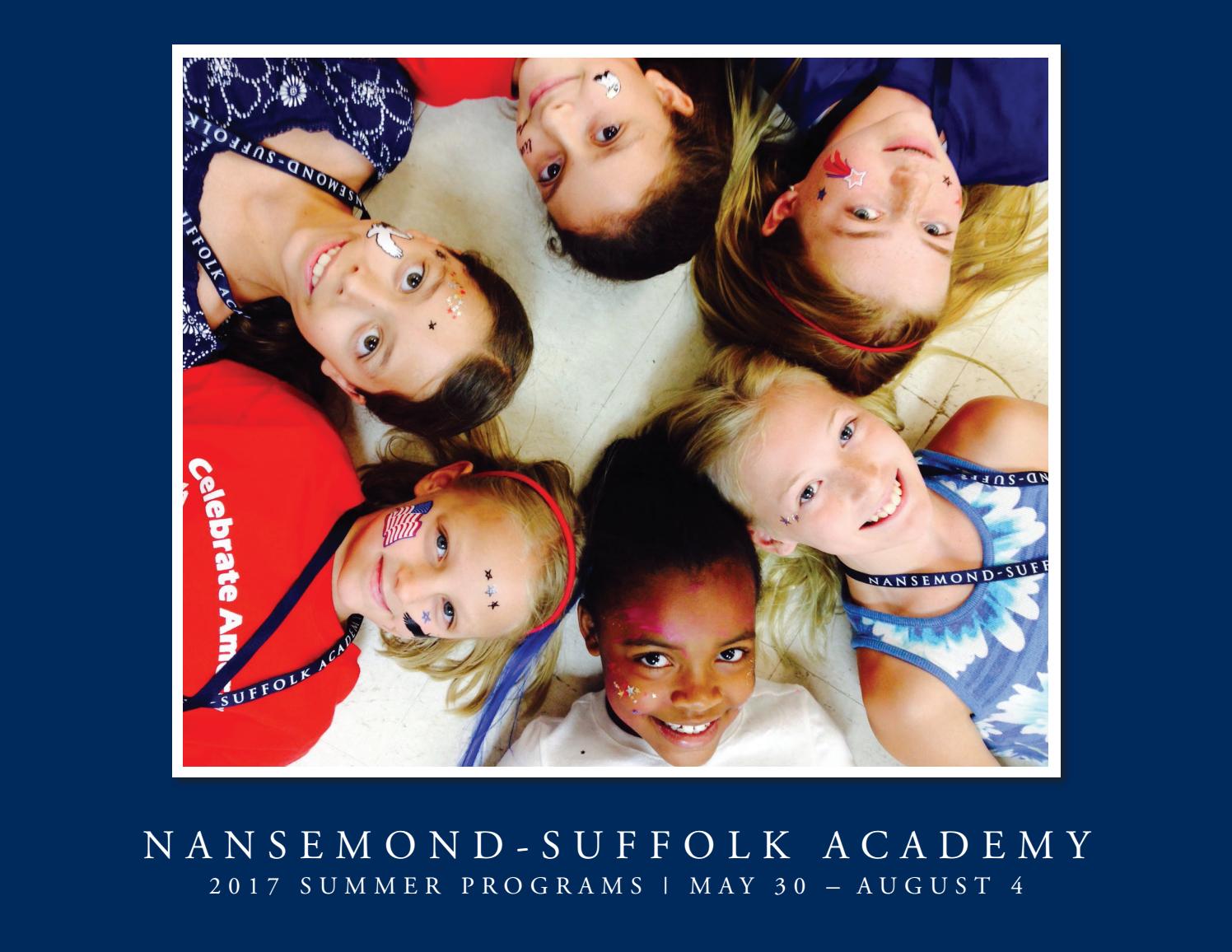 NansemondSuffolk Academy 2017 Summer Programs by NansemondSuffolk