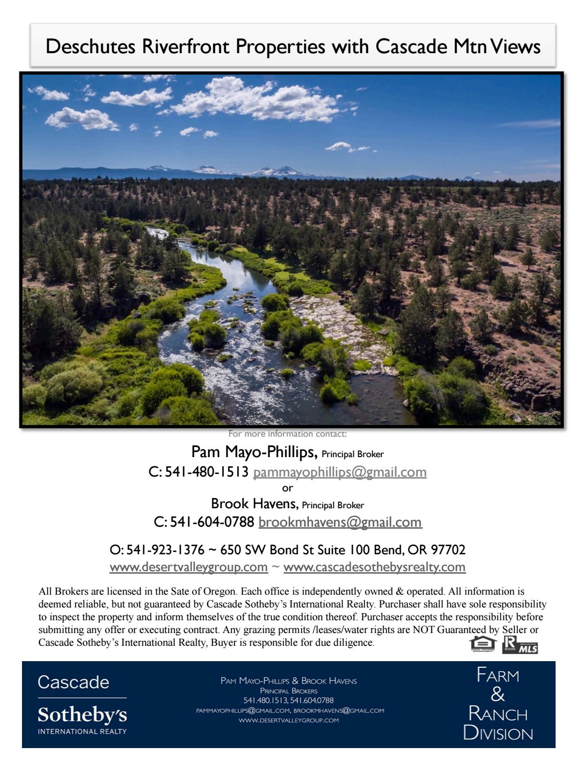 Deschutes river properties old bend redmond hwy ebook by Desert Valley