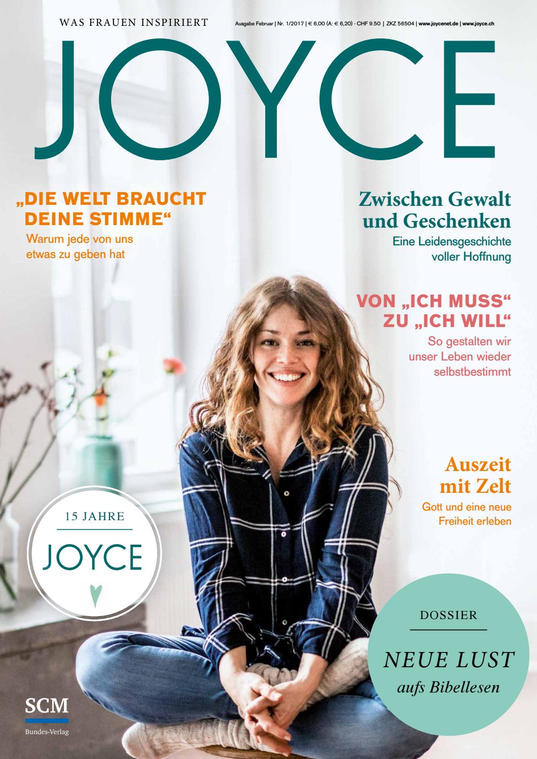 JOYCE Jubiläum 2017 1 by SCM Verlag Issuu