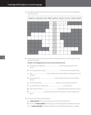 Preview Cambridge IGCSE English as a Second Language Workbook by ...