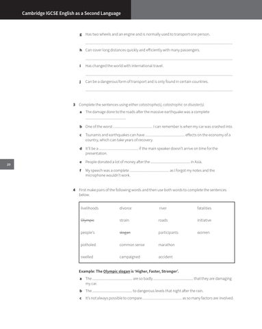 Preview Cambridge IGCSE English as a Second Language Workbook by ...