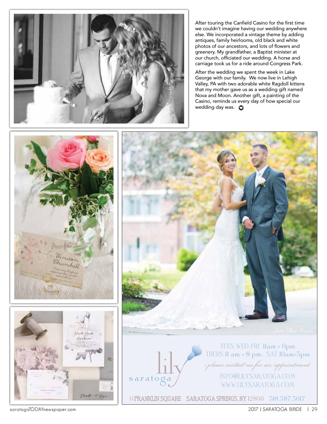 Saratoga Bride 2017 By Today Issuu