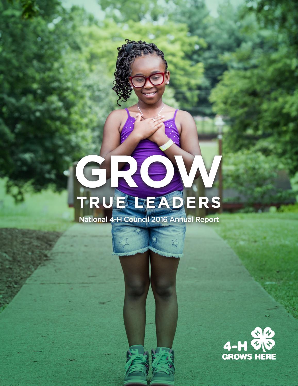 National 4-H Council 2016 Annual Report by National 4-H Council - Issuu