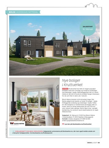 Obos bladet nr 1 2017 by obos bbl issuu Bolig blad