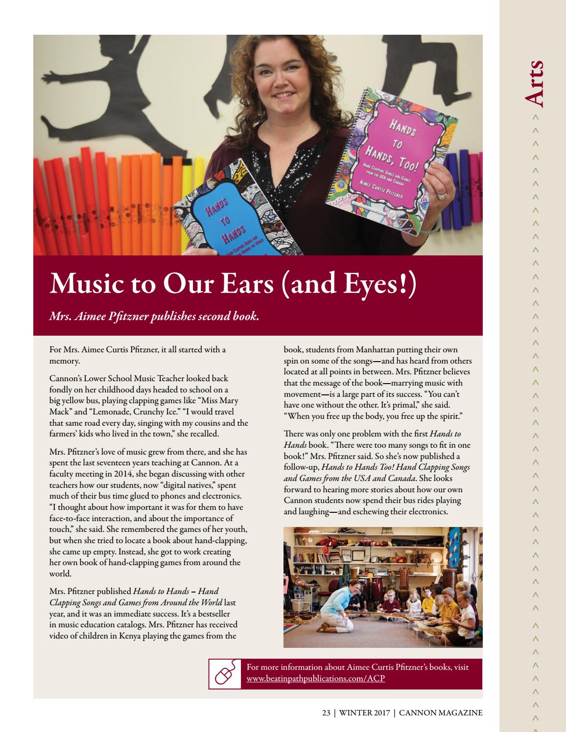 Cannon Magazine - Winter 2017 by Cannon School - Issuu