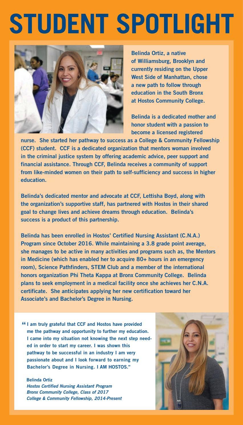 Spring 2017 Continuing Education Catalog by Hostos Community College