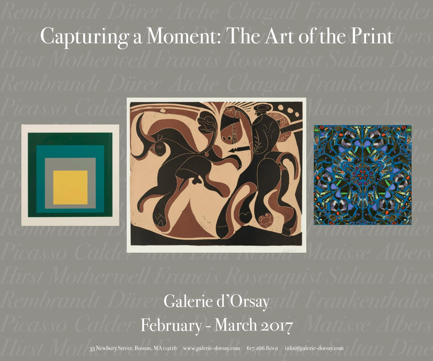 Capturing a Moment The Art of the Print by Galerie d'Orsay Issuu