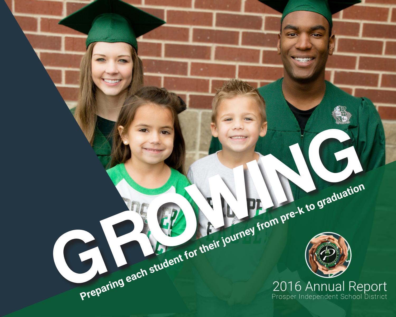 Annual Report 2016 by Prosper Independent School District Issuu