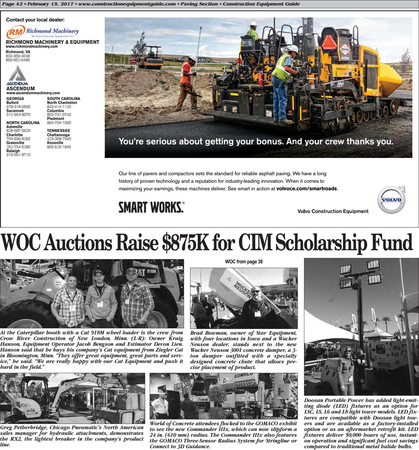 Southeast 4 February 15, 2017 by Construction Equipment Guide Issuu