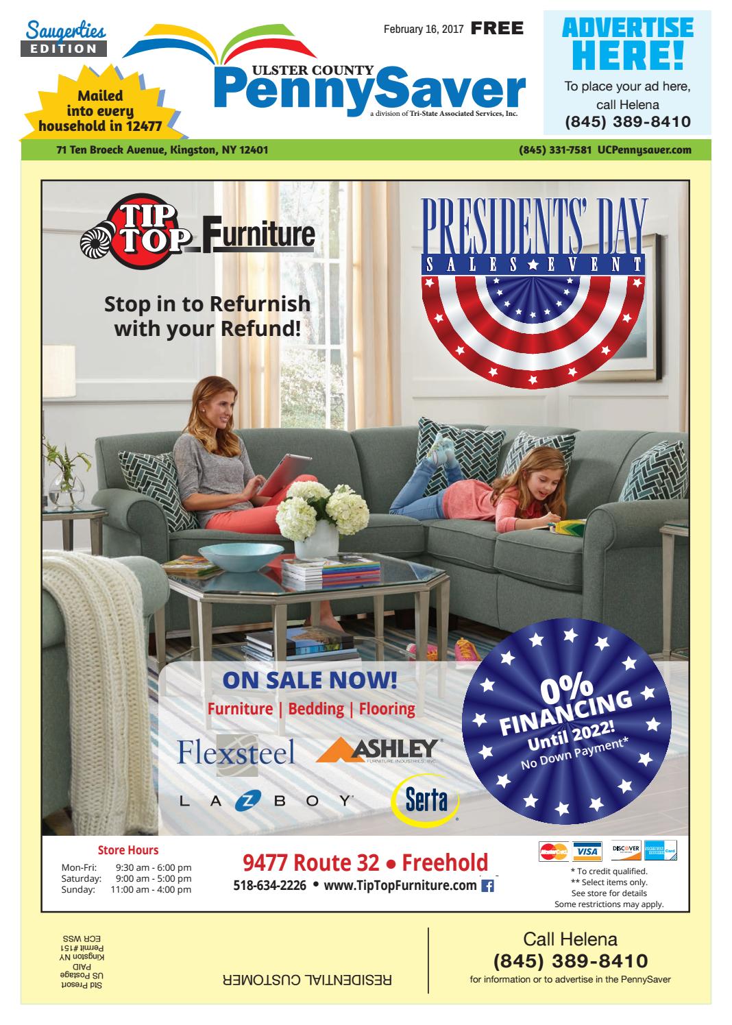 Ulster County PennySaver Saugerties Edition February 16, 2017 by