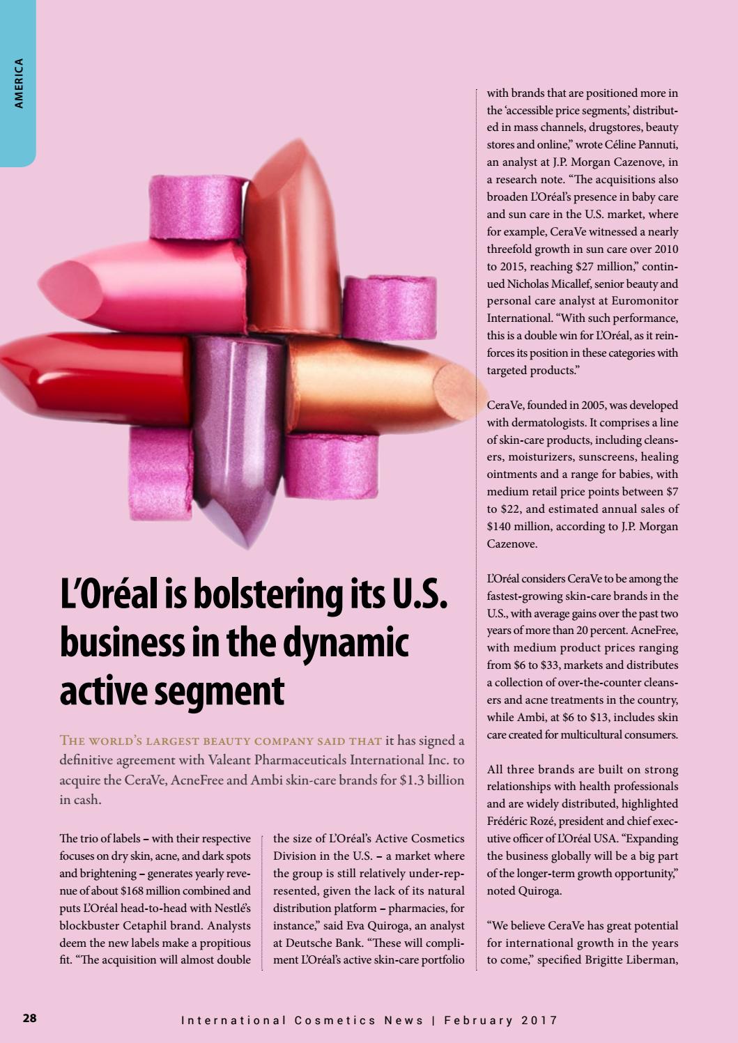 cerave loreal acquisition