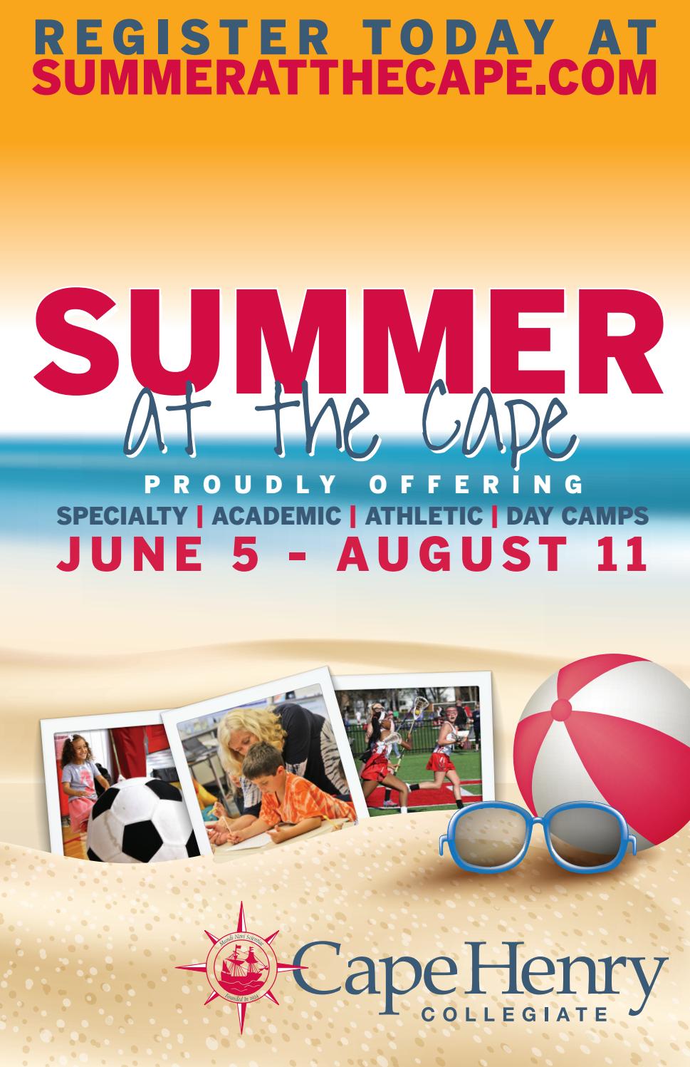 Summer Programs Brochure 2017 by Cape Henry Collegiate - Issuu
