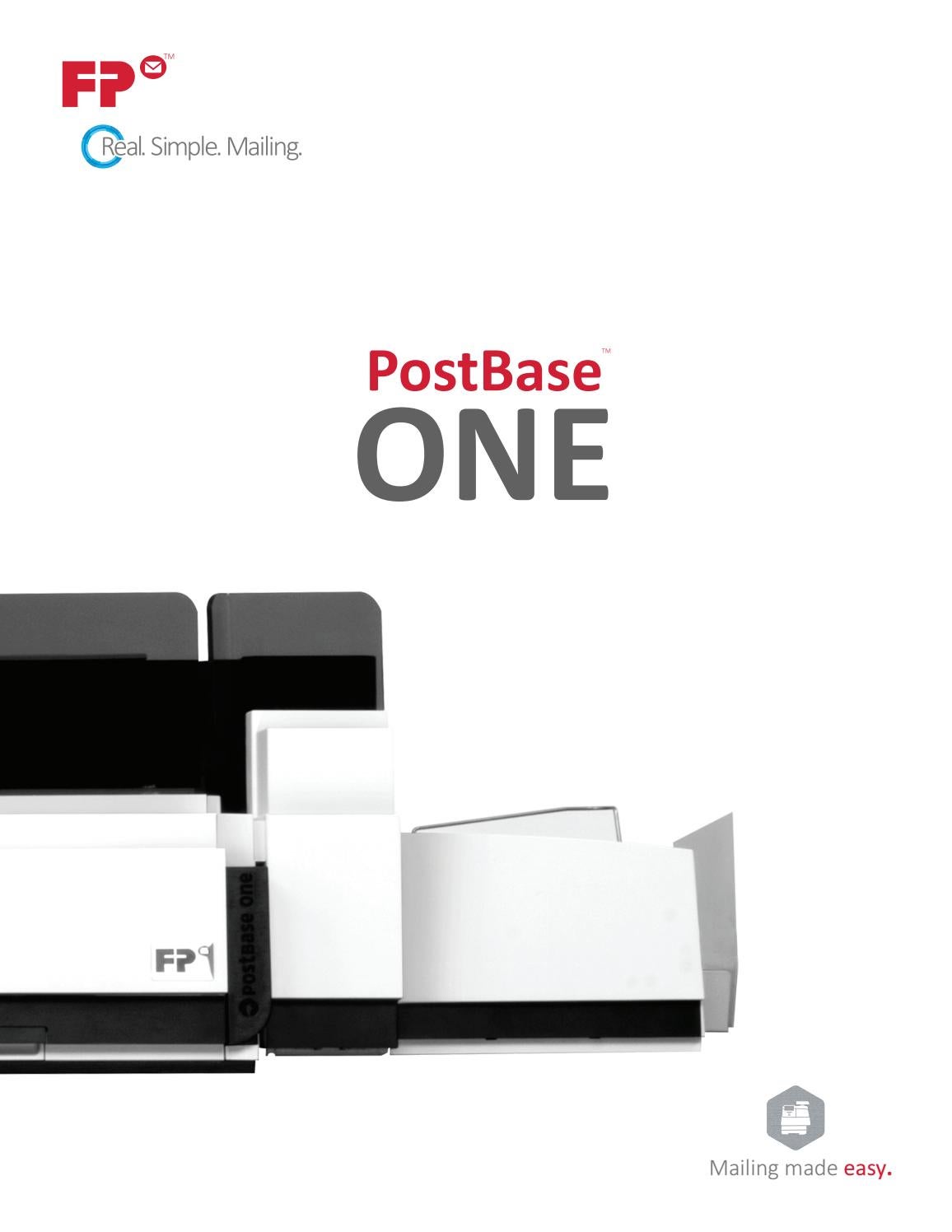 PostBase ONE by FP USA - Issuu