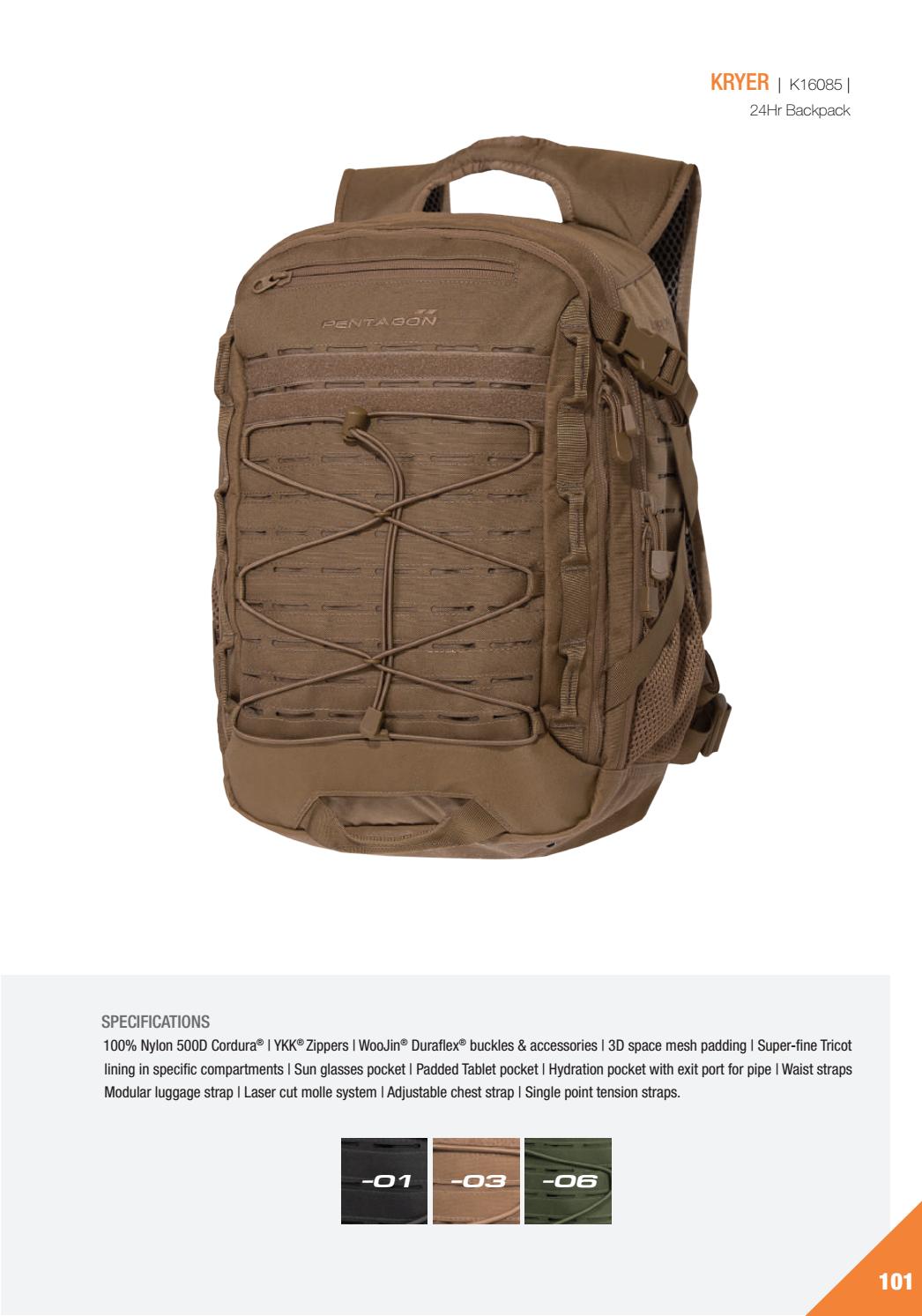 pentagon kryer backpack