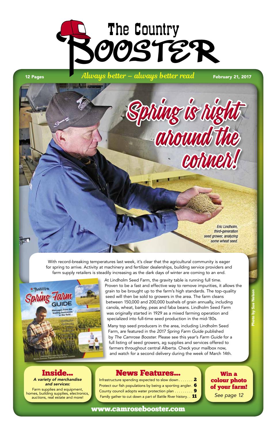 February 21, 2017 Country Booster by The Camrose Booster Issuu
