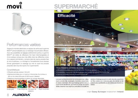 Aurora Lighting 灯饰目录 · Commerces × Hotellerie 第 8 页