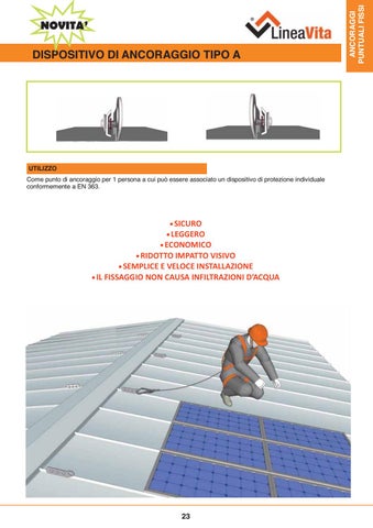 Catalogo prodotti Linea Vita 2017 第 23 页