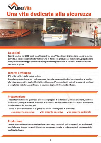 Catalogo prodotti Linea Vita 2017 第 5 页