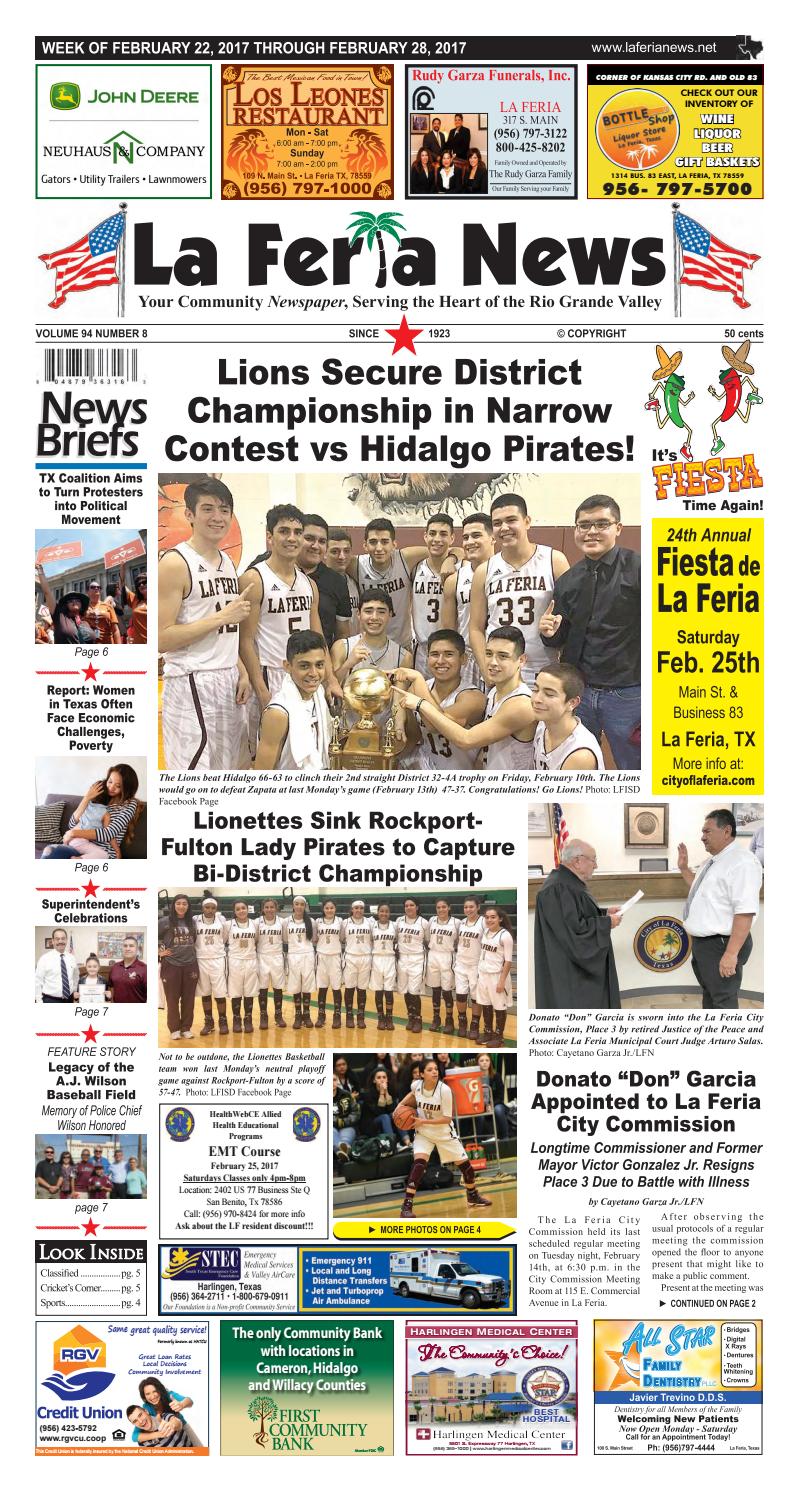 La Feria News February 22, 2017 by La Feria News Issuu