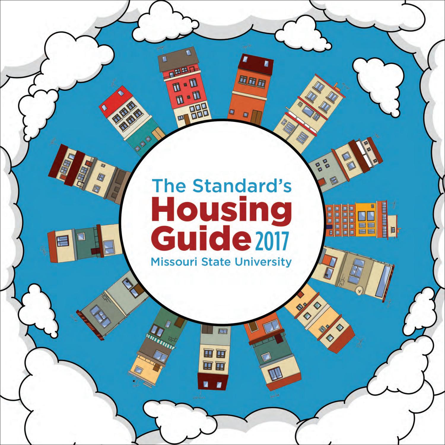 Housing Guide 2017 by The Standard at Missouri State University Issuu