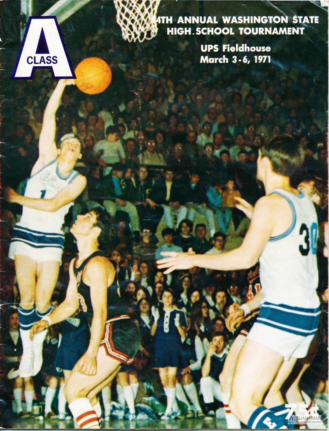 1971 14th Annual WA State High School Class A Basketball Tournament by