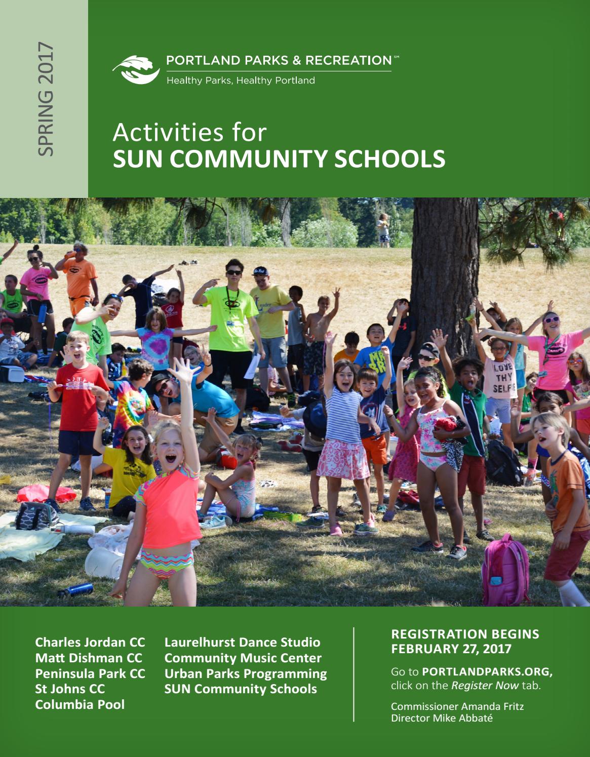 Sun Community Schools Spring 2017 By Portland Parks Recreation Issuu