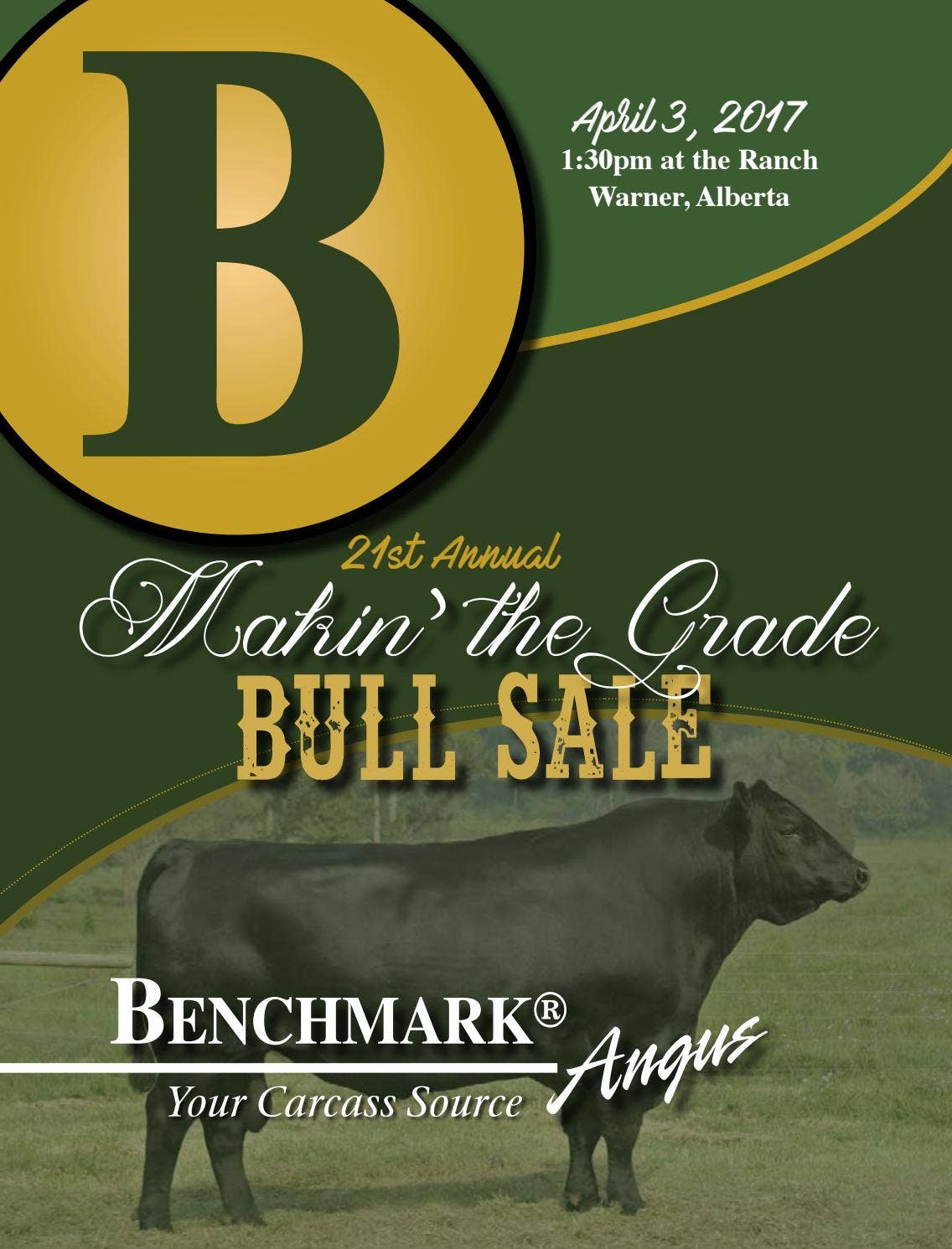 Bench Mark Making The Grade Bull Sale by Today's Publishing Inc. - Issuu