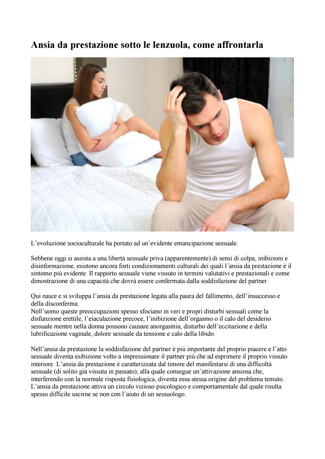 disfunzione con eccitazione sessuale inibita disfunzione con eccitazione sessuale inibita