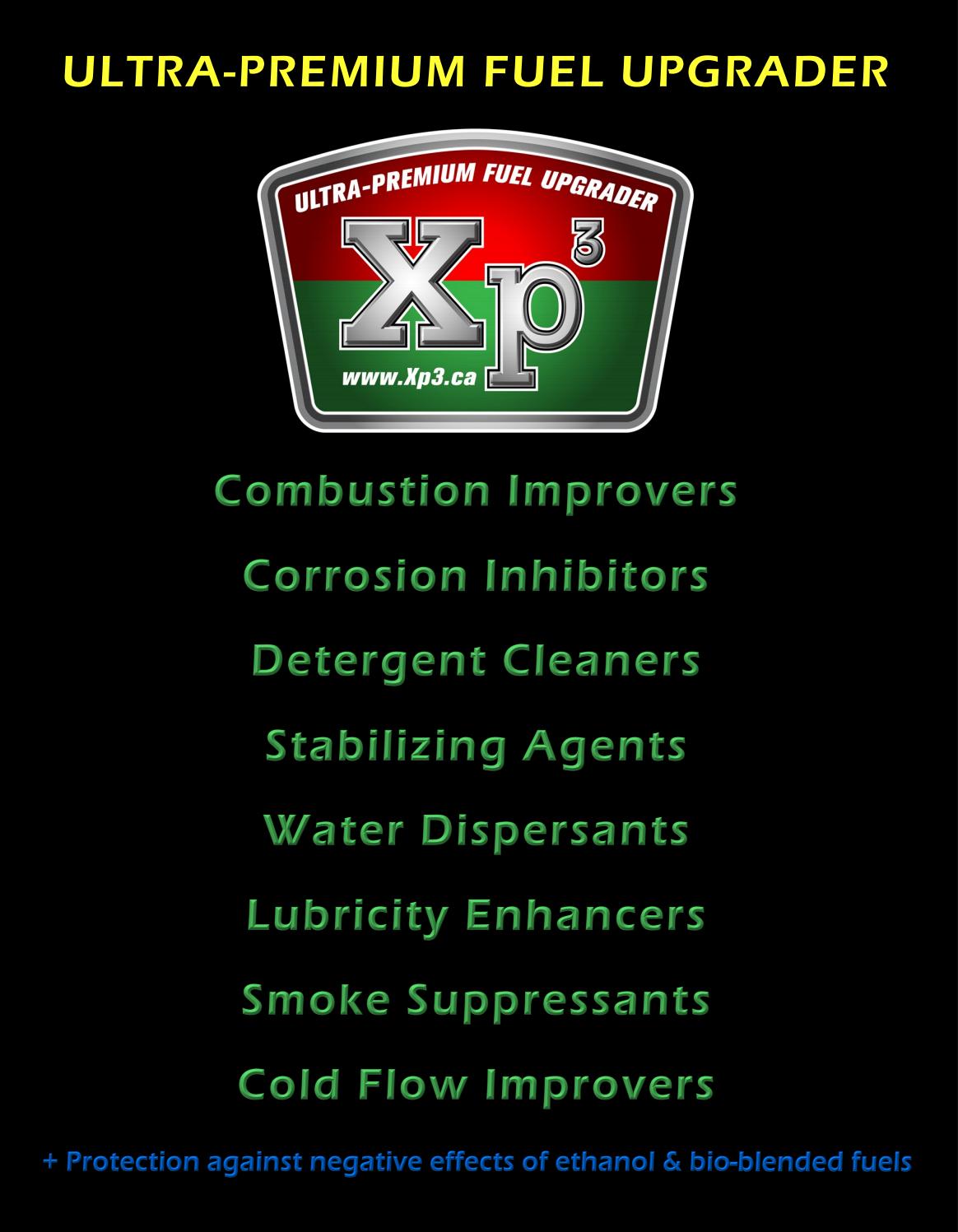 Xp3 Fuel Enhancer Diesel & Gasoline Upgrader Full Product Catalogue by