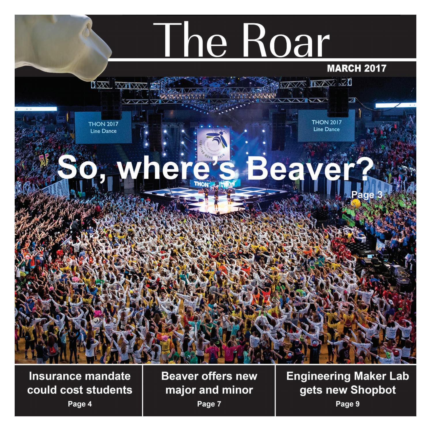 March 2017 Roar by Penn State Beaver Issuu