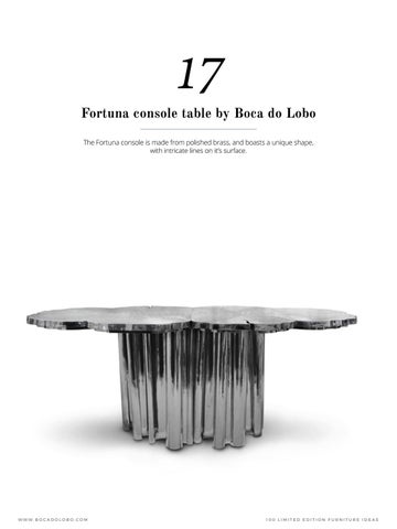 Boca do Lobo 家具目录 · Boca Do Lobo Blog 100 Must See Limited 版 家具 Ideas Free Ebook 第 18 页