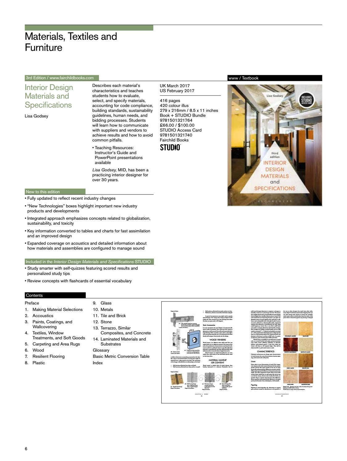 Interior Design and Architecture 2017 Catalogue by Bloomsbury ...